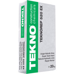 Teknorep 520 Ex Natural Hydraulic Lime Based Repair Mortar