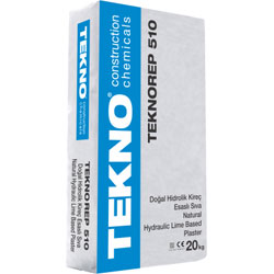 Teknorep 510 Natural Hydraulic Lime Based Plaster